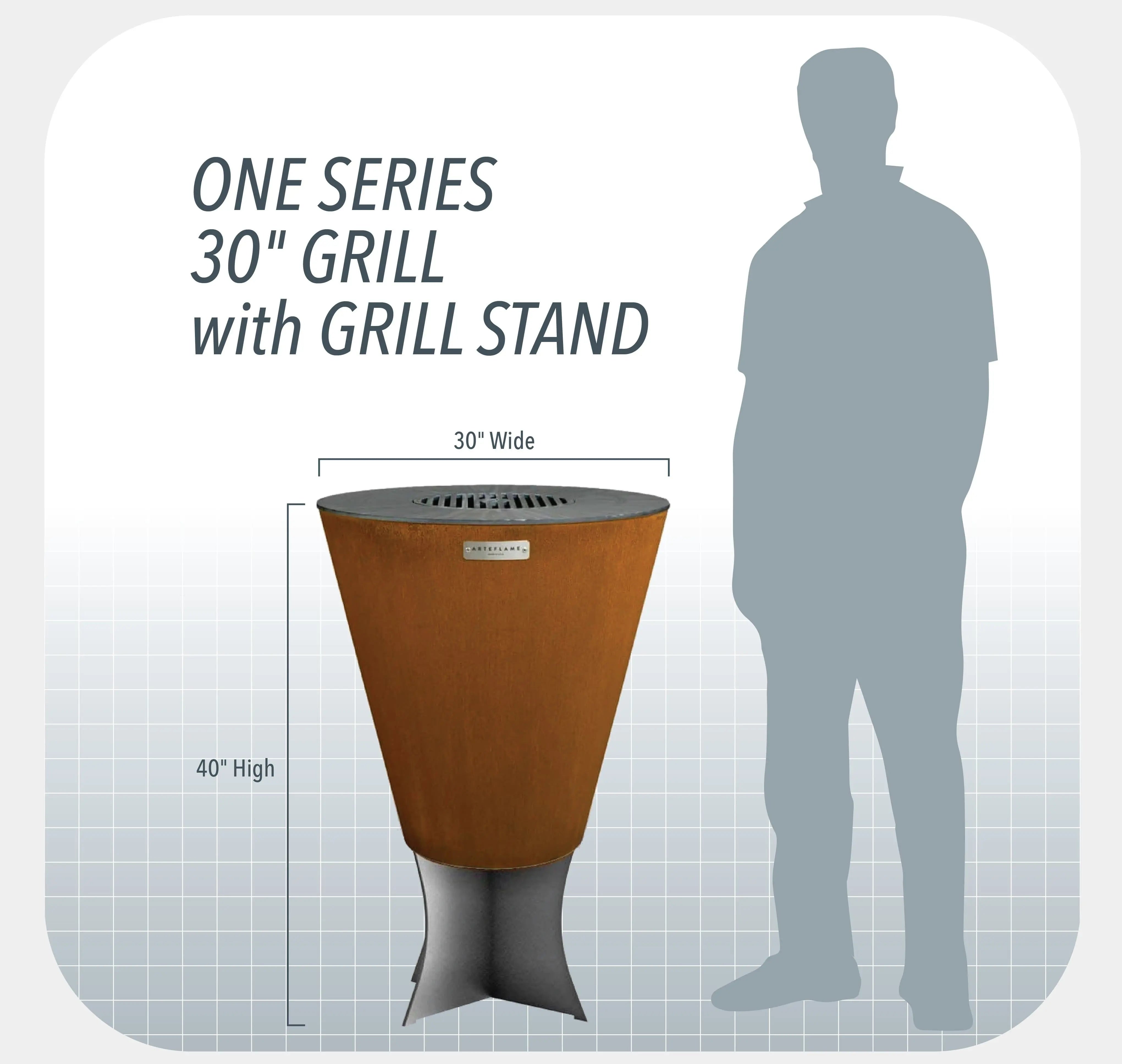Arteflame Grill Stands - Perfect Height for Tall Grill Enthusiasts Arteflame Outdoor Grills