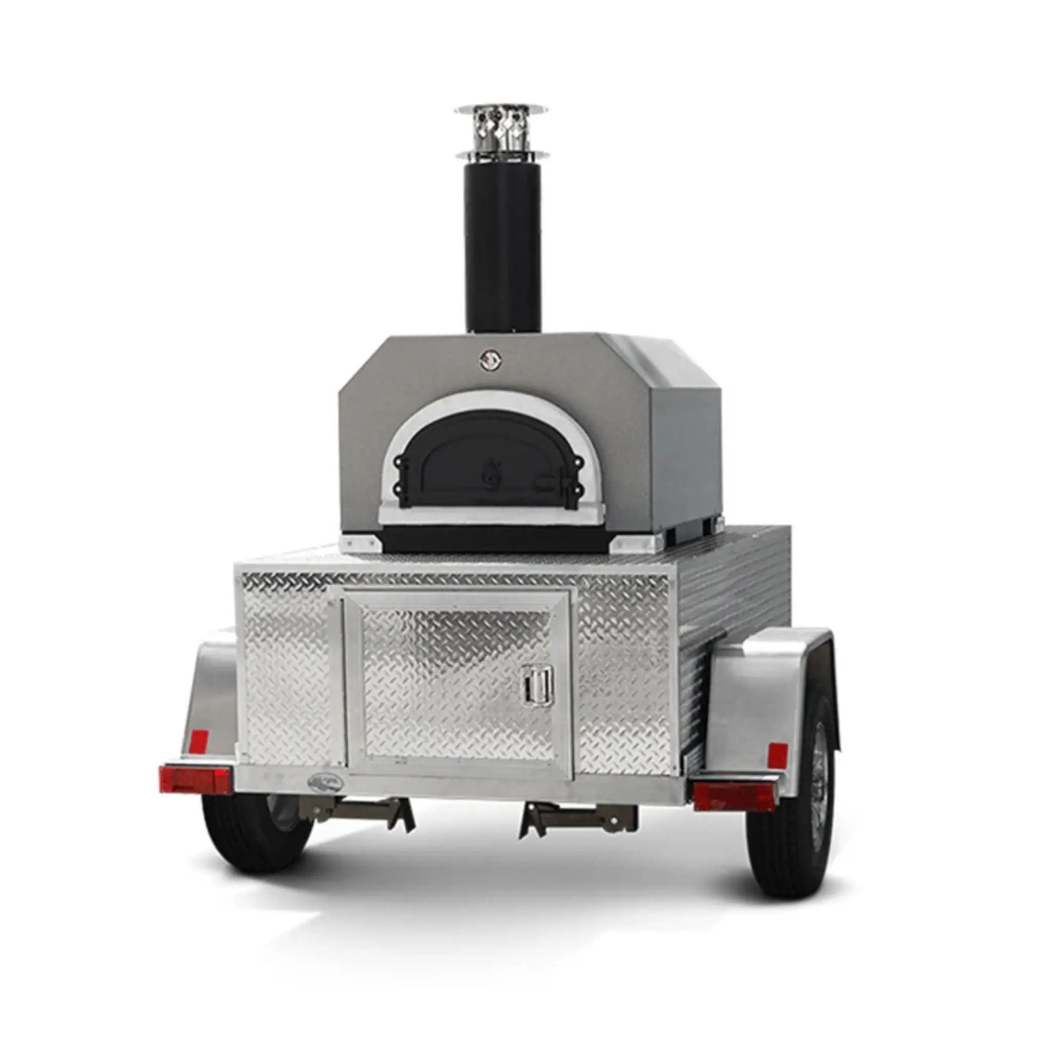 CBO-750 Hybrid Tailgater Mobile Liquid Propane (LP) Pizza Oven Trailer Chicago Brick Oven
