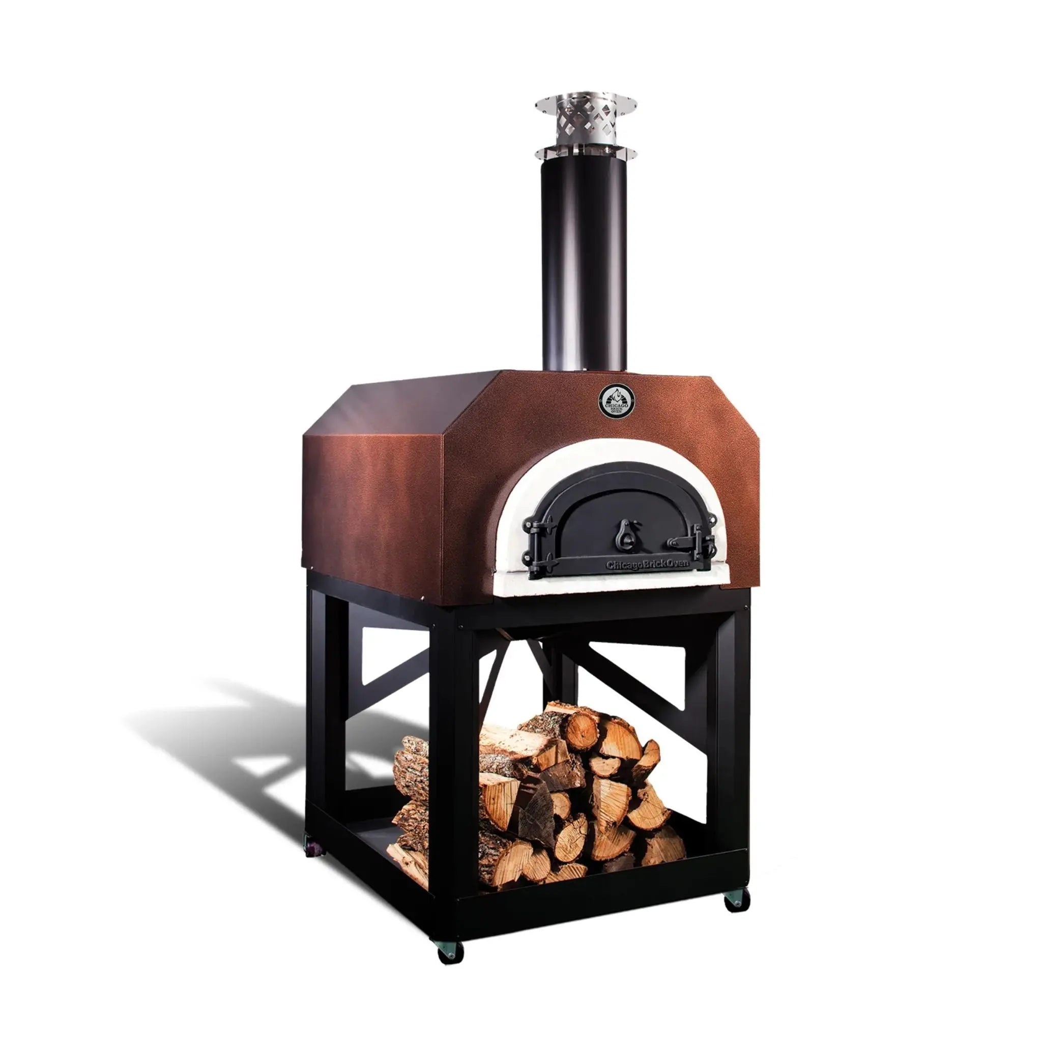 CBO-750 Hybrid Stand Pizza Oven (Dual Fuel – Wood & Gas) Chicago Brick Oven