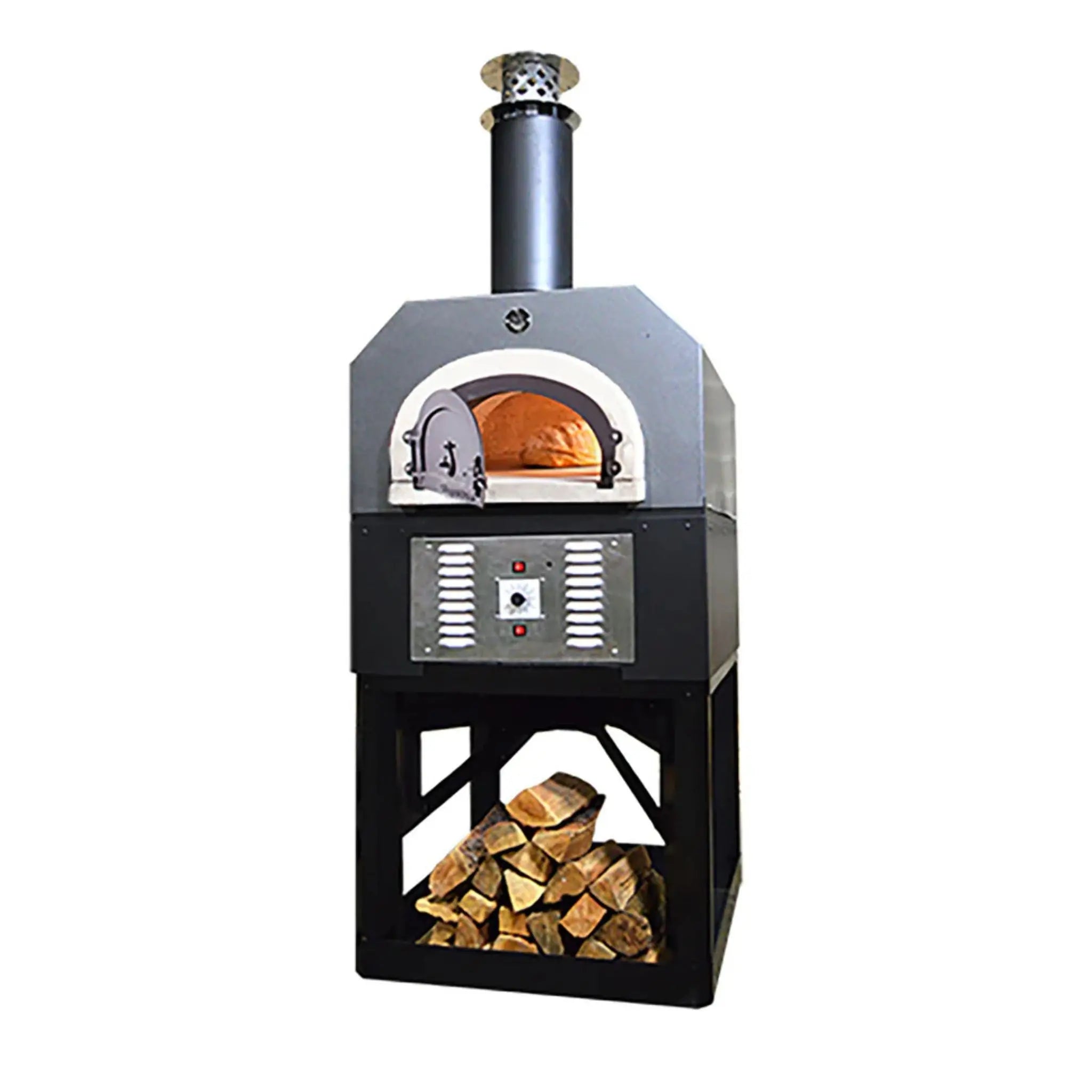 CBO-750 Hybrid Countertop Pizza Oven with Skirt – Dual Fuel (Wood & Gas) Residential & Commercial Outdoor / Indoor Configurations (Copy) Chicago Brick Oven