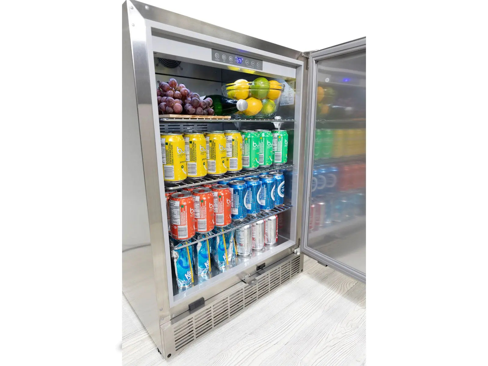 Broil King 9 3/4-Foot Outdoor Kitchen Island with Imperial S 690i 6-Burner Gas Grill, Rotisserie, Side Burner & Refrigerator Broil King