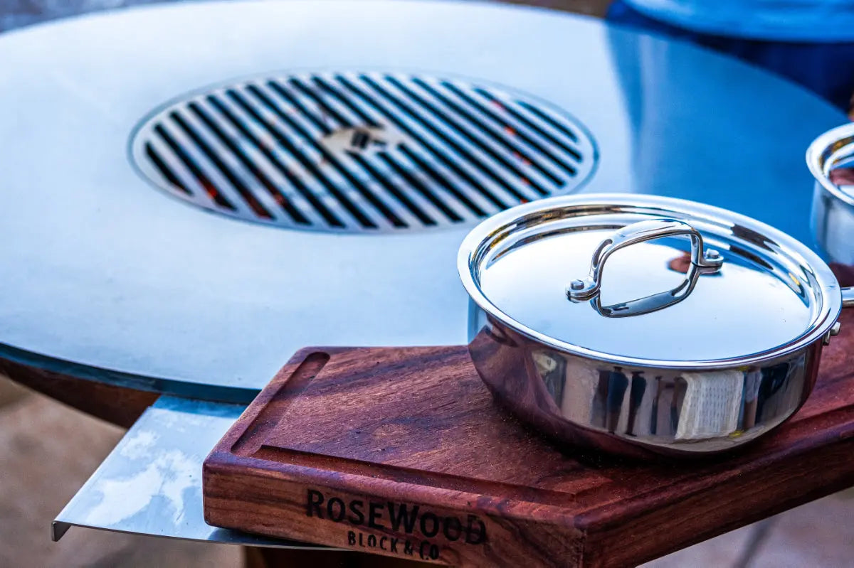 Arteflame Cherry Wood Cutting Block - Perfect Fit for Grills Arteflame Outdoor Grills