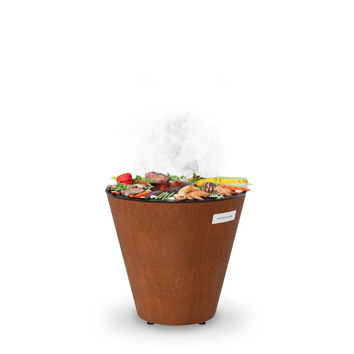 Arteflame ONE20 — 20″ One Series Flat-Top Charcoal Grill & Fire Bowl Arteflame Outdoor Grills