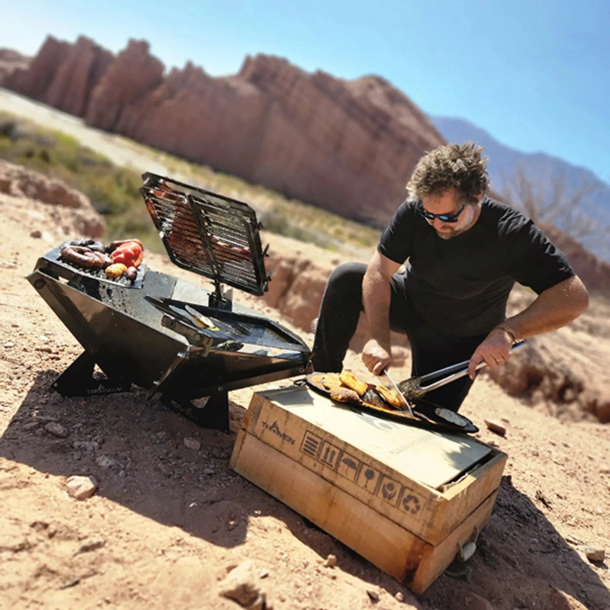 Tromen Novecento Firepit Open Fire Argentine Grill GW Store