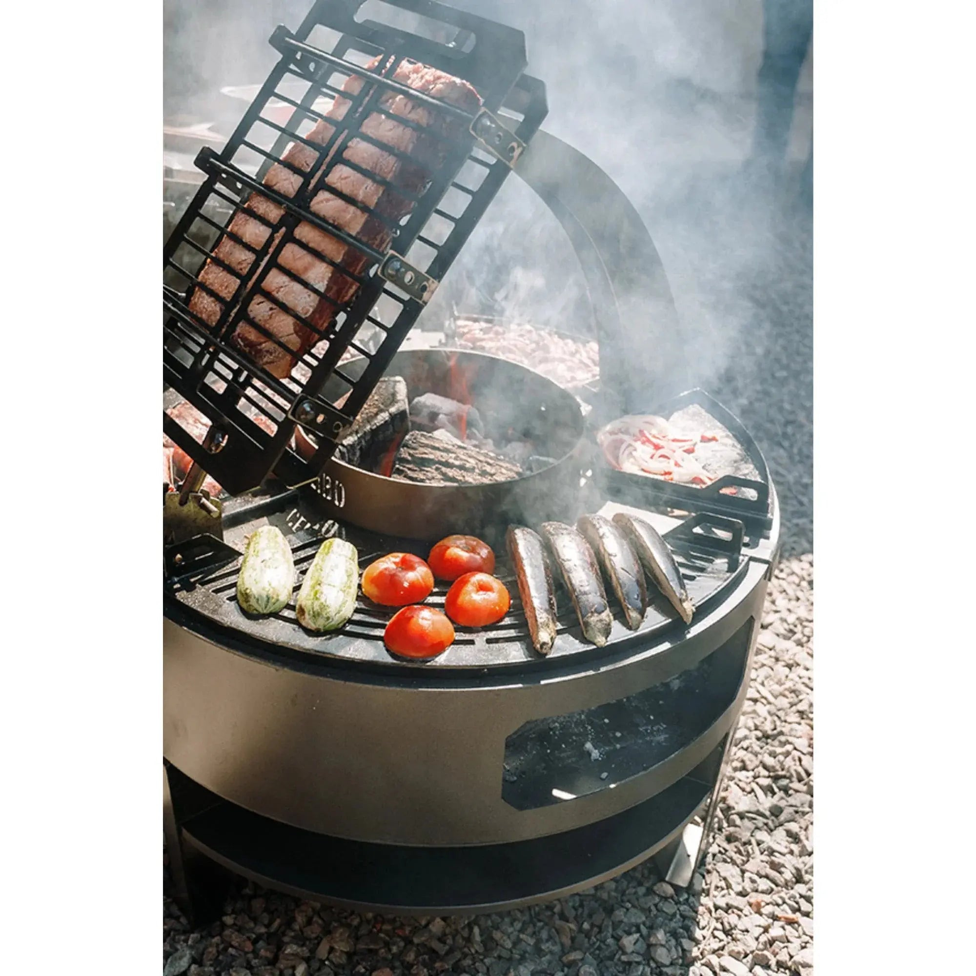 Tromen Duomo Ceibo Firepit Open Fire Argentine Grill GW Store