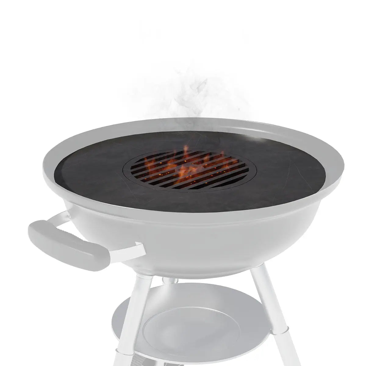 Arteflame Two-Piece Flat-Top Insert — Fits Weber® Kettle Charcoal Grills (Griddle Ring + Center Grill Grate) Arteflame Outdoor Grills