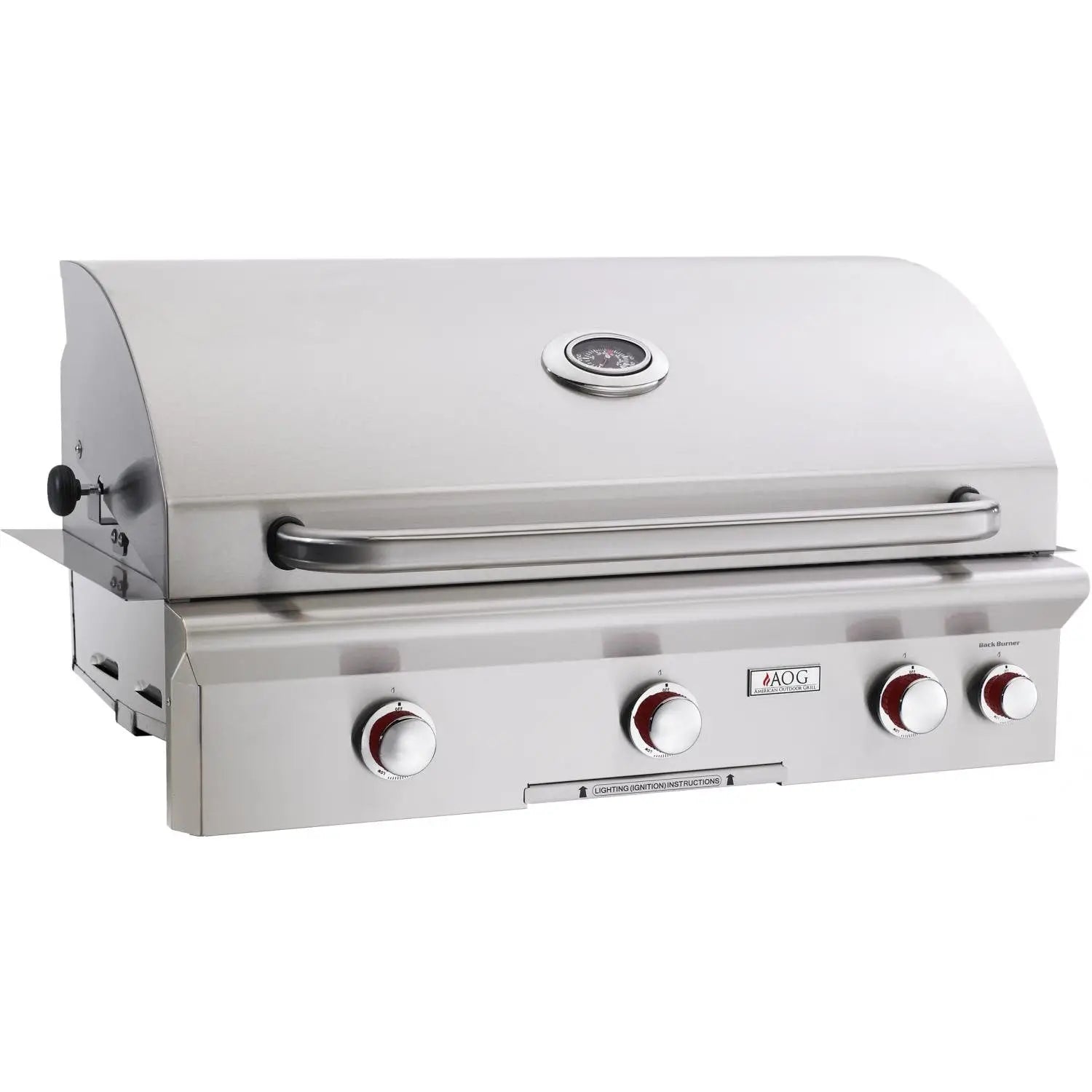 American Outdoor Grill T-Series 36-Inch Built-In Grill With Rotisserie Backburner Designing Backyards