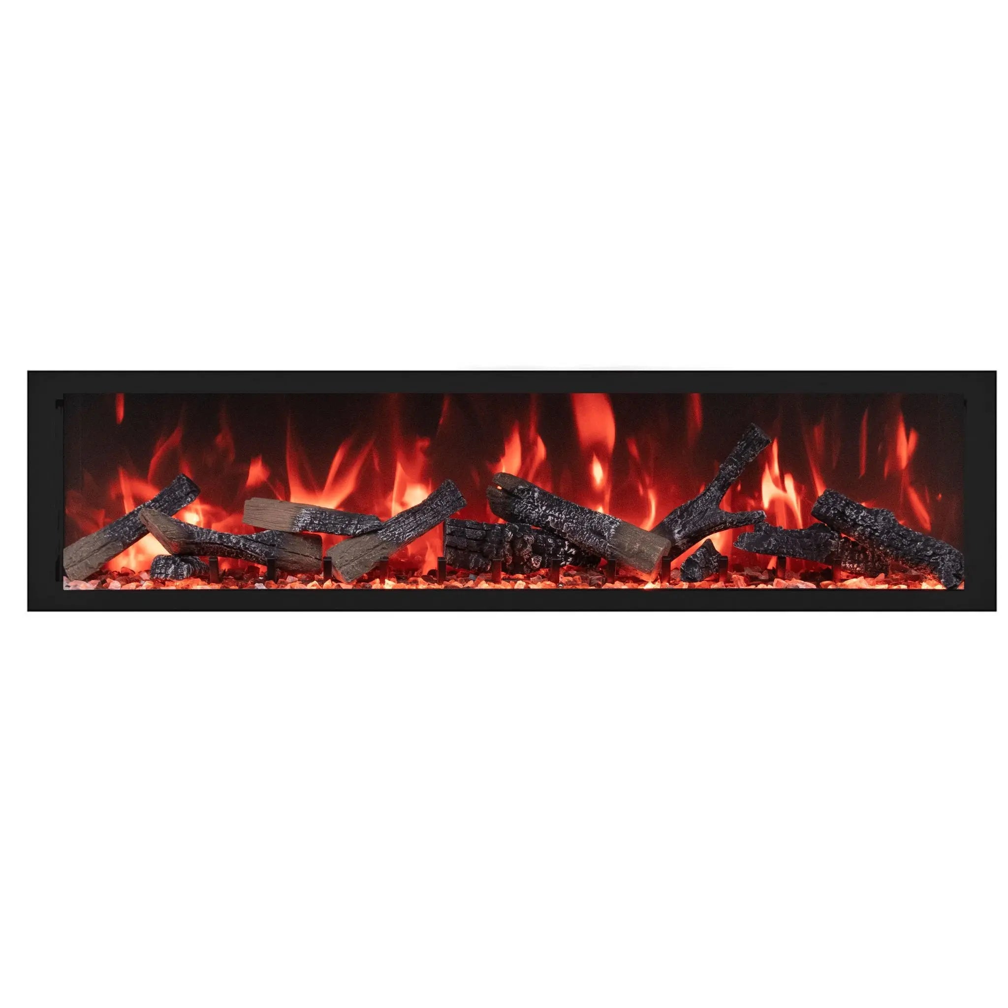 Amantii Symmetry XT Smart 100″ Indoor / Outdoor Electric Fireplace Amantii