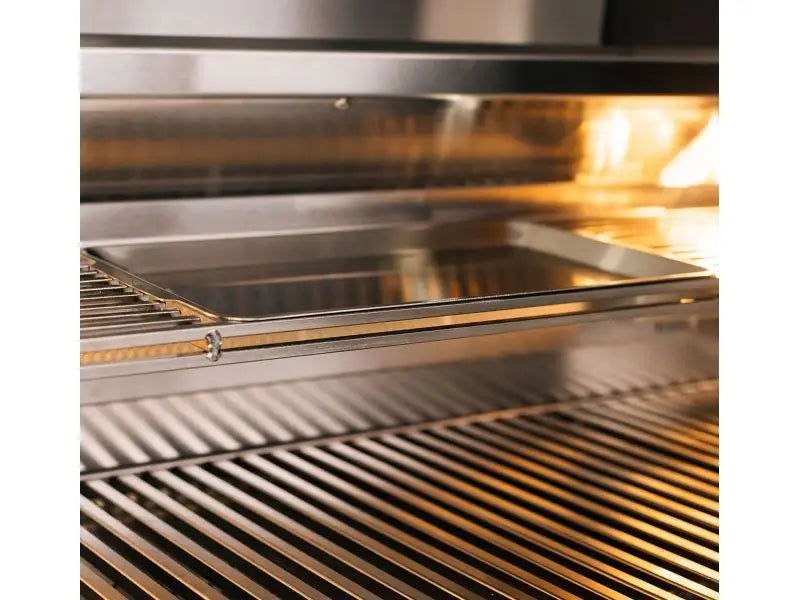 TrueFlame 40-Inch 5-Burner Built-In Grill with Rear Infrared Burner and Grill Lights TrueFlame