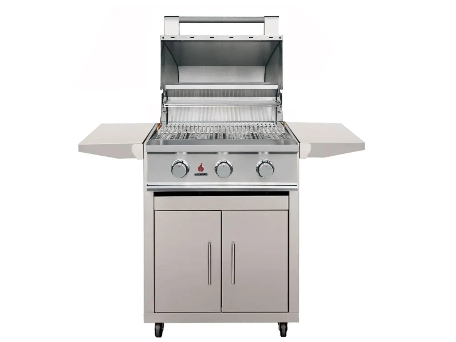 TrueFlame E Series 25-Inch 3-Burner Freestanding Gas Grill Designing Backyards