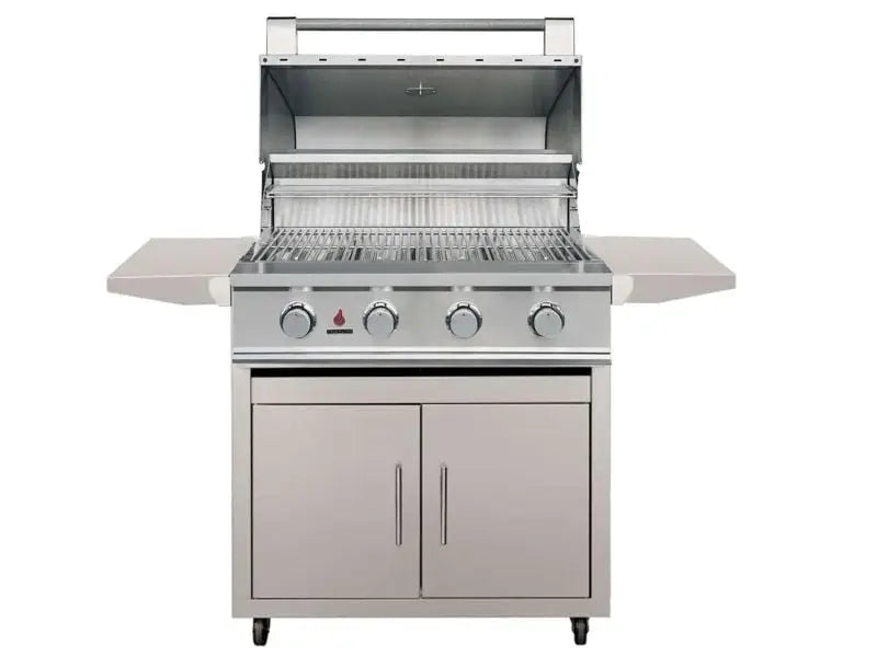 TrueFlame E-Series 32-Inch 4-Burner Freestanding Gas Grill TrueFlame