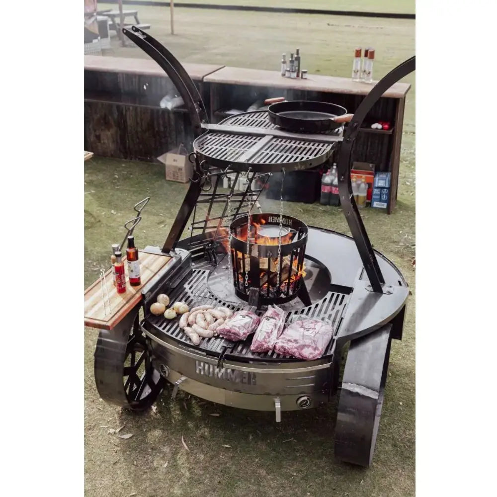 Tromen Hummer Firepit Open Fire Argentine Mega Grill with Oven GW Store