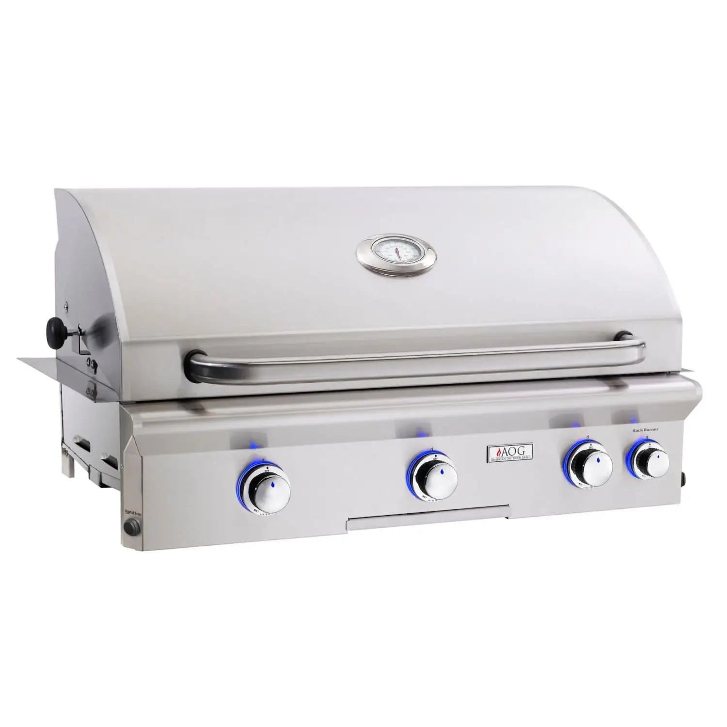 American Outdoor Grill 36-inch L-Series Built-In Grill With Rotisserie Backburner Designing Backyards