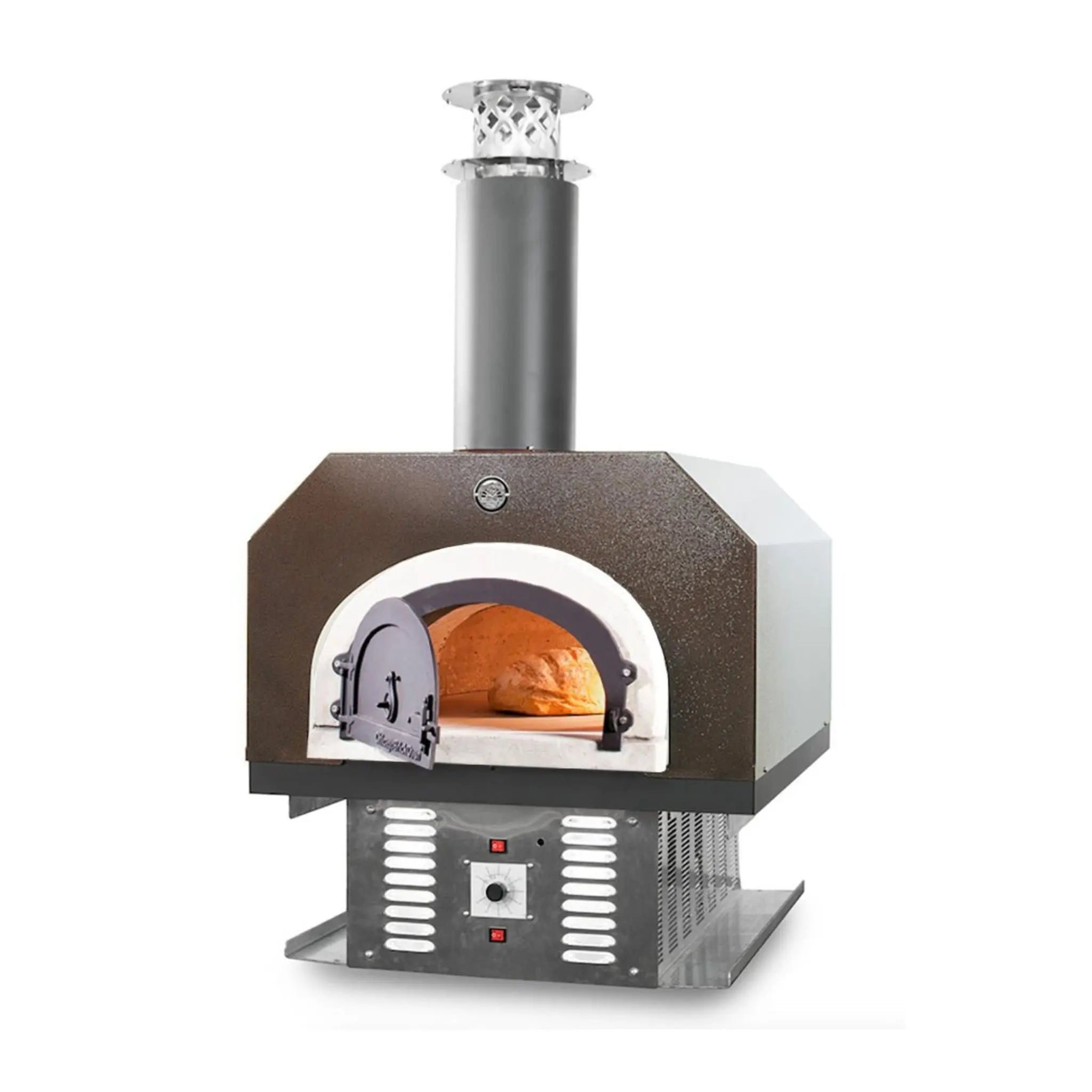 CBO-750 Hybrid Countertop Pizza Oven (No Skirt)  Dual Fuel Wood + Gas Residential & Commercial Outdoor / Indoor Configurations Chicago Brick Oven