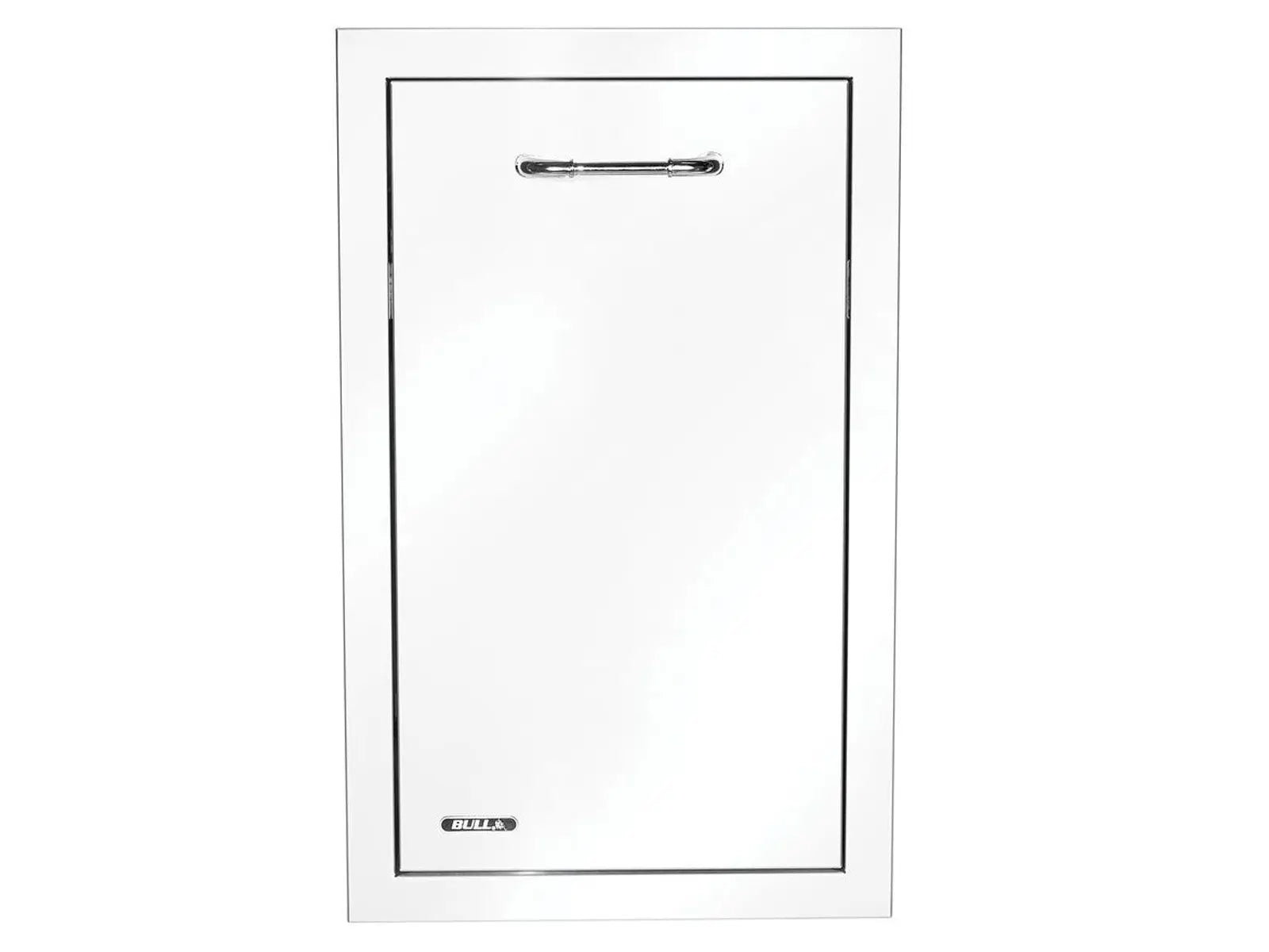 Bull Grills 16-Inch Stainless Steel Narrow Trash/Recycle Drawer with Reveal Bull