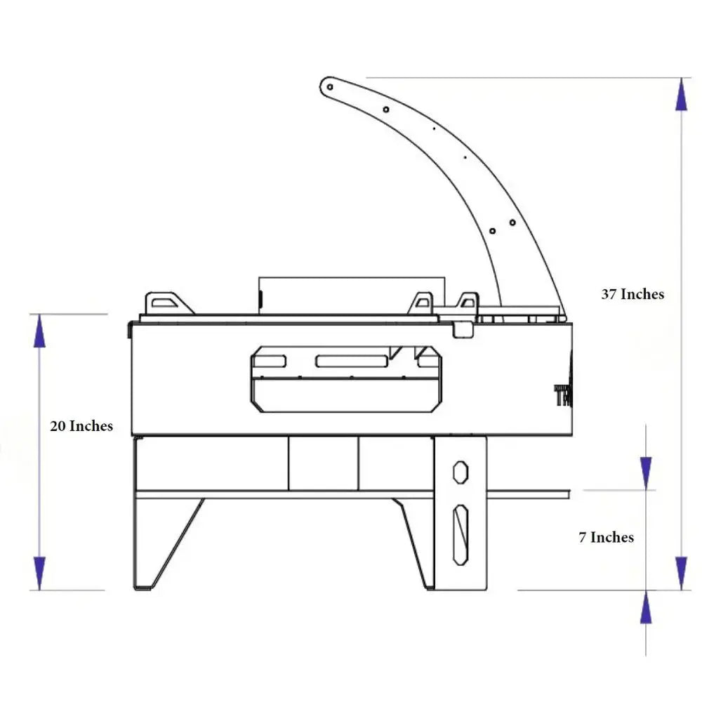 Tromen Duomo Ceibo Firepit Open Fire Argentine Grill GW Store