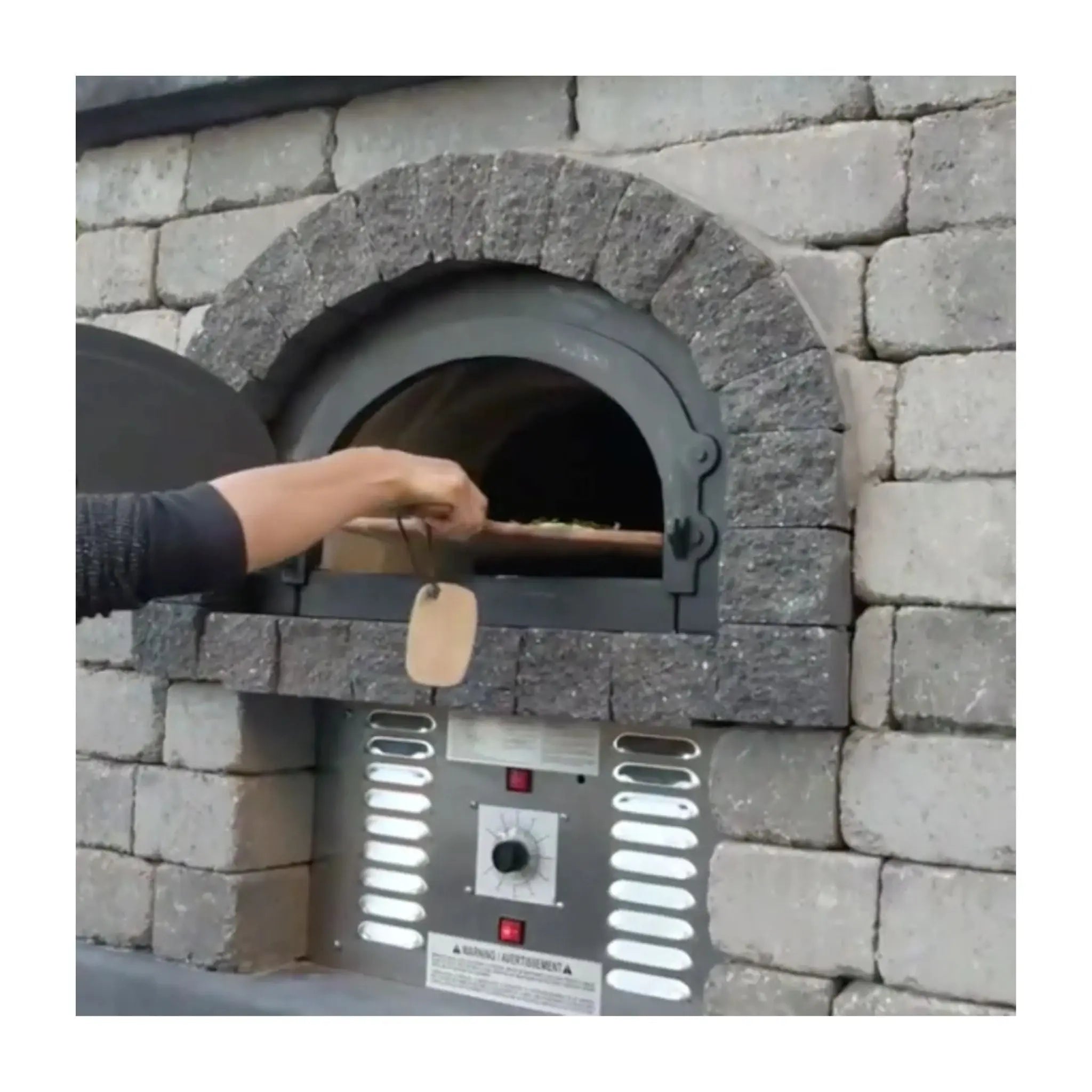 CBO-750 Hybrid DIY Pizza Oven Kit Built-In, Dual Fuel(Wood & Gas) Residential & Commercial Outdoor / Indoor Configurations Chicago Brick Oven