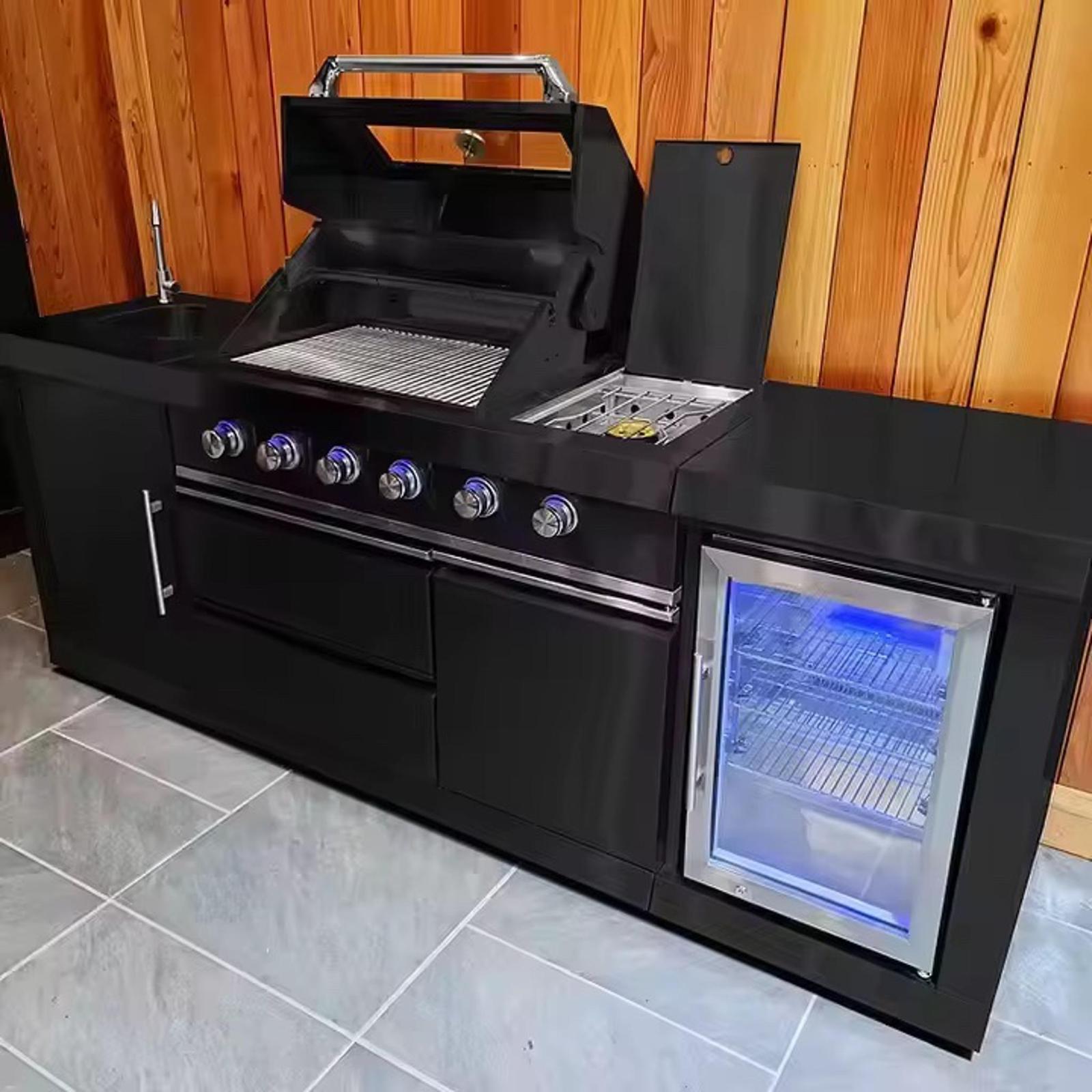 Baineng Luxury Outdoor Stainless Steel Kitchen for Villas and Patios