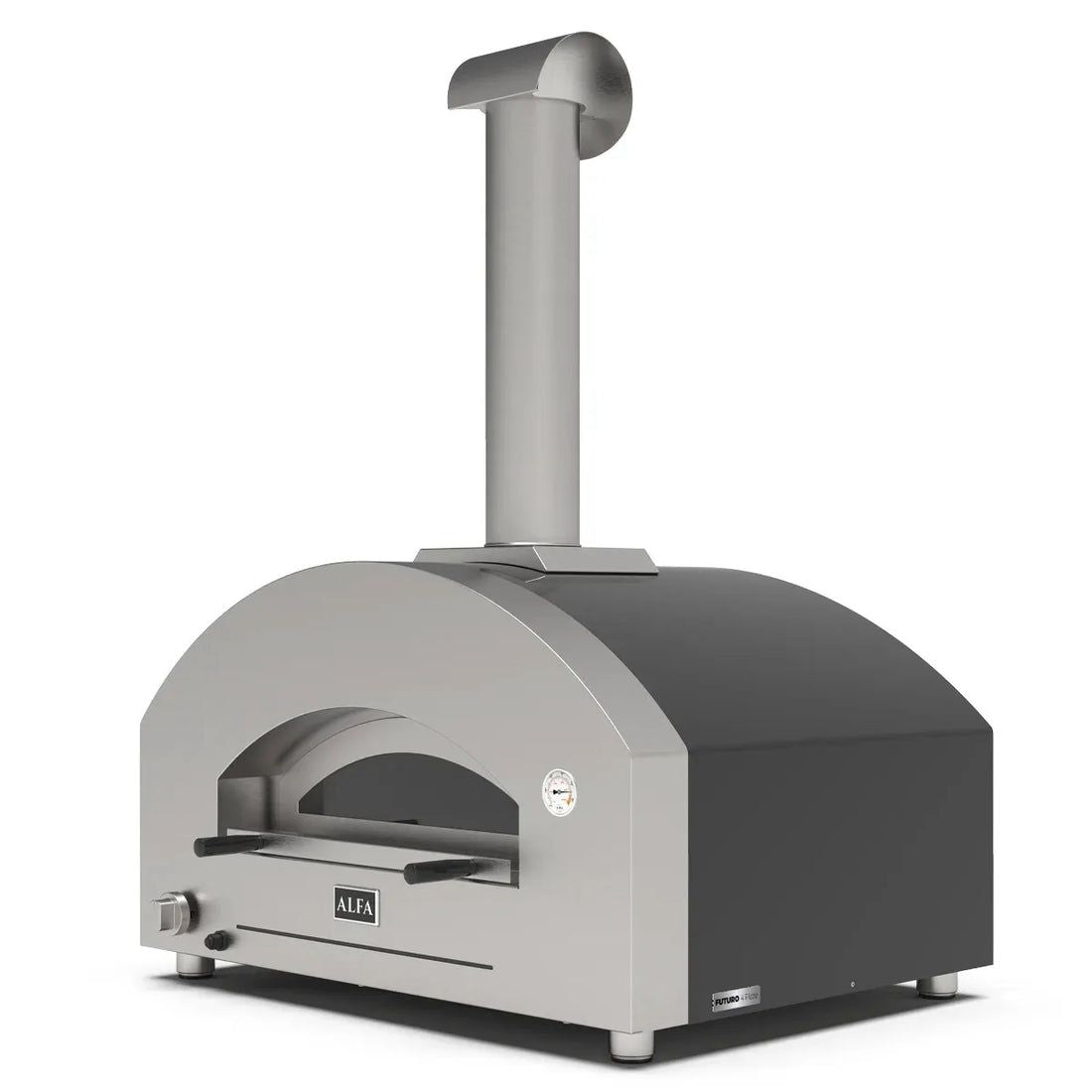 Futuro 4 Pizze Hybrid Pizza Oven – Gas &amp; Wood-Fired