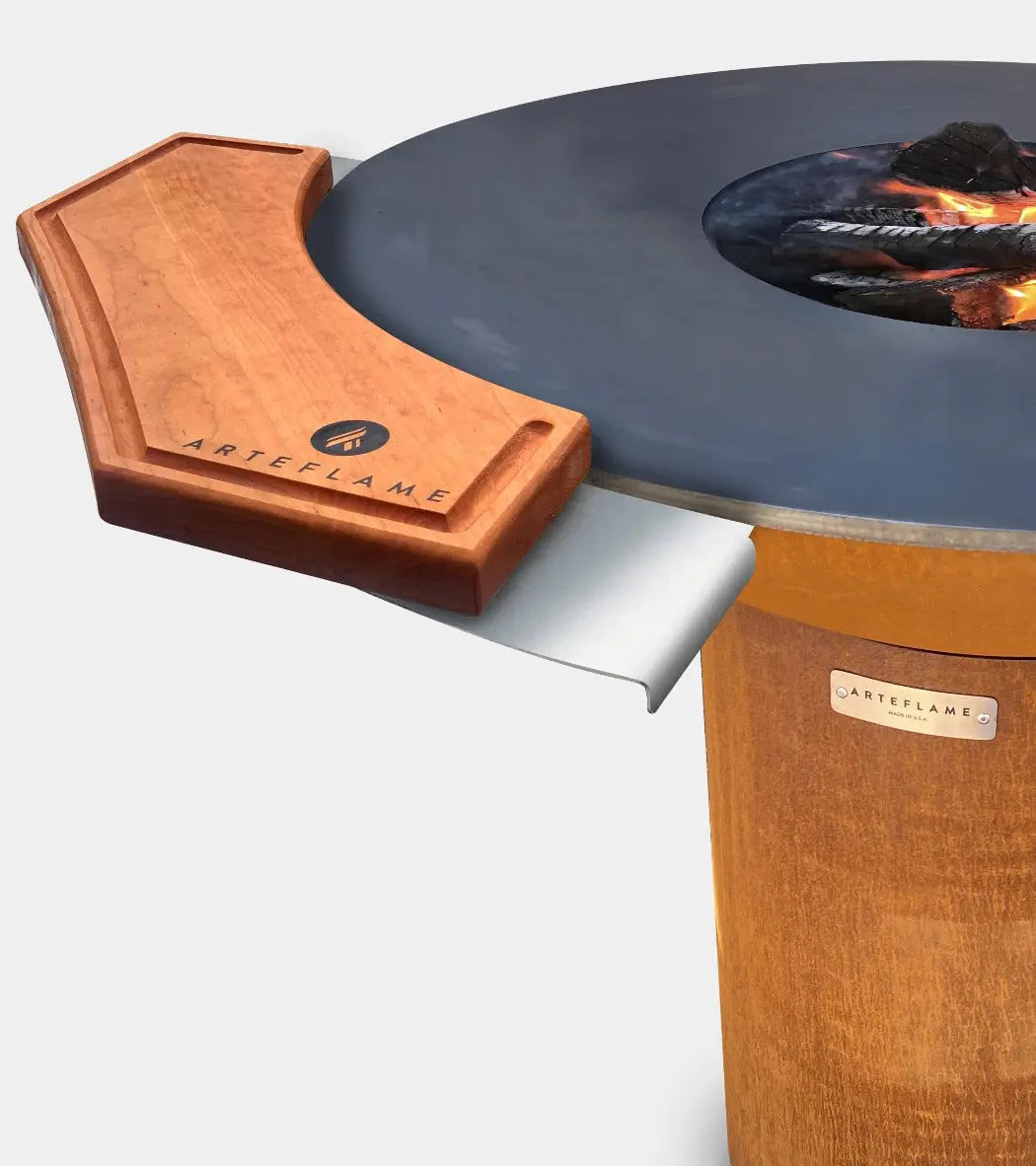 Custom Cherry Wood Cutting Block for 30" & 40" Arteflame Grills - Elegant and Durable Arteflame Outdoor Grills