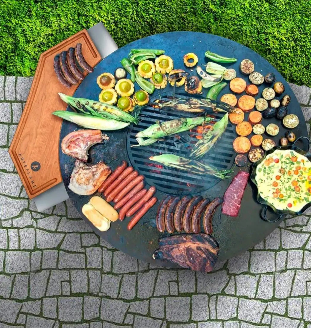 Arteflame Cherry Wood Cutting Block - Perfect Fit for Grills Arteflame Outdoor Grills
