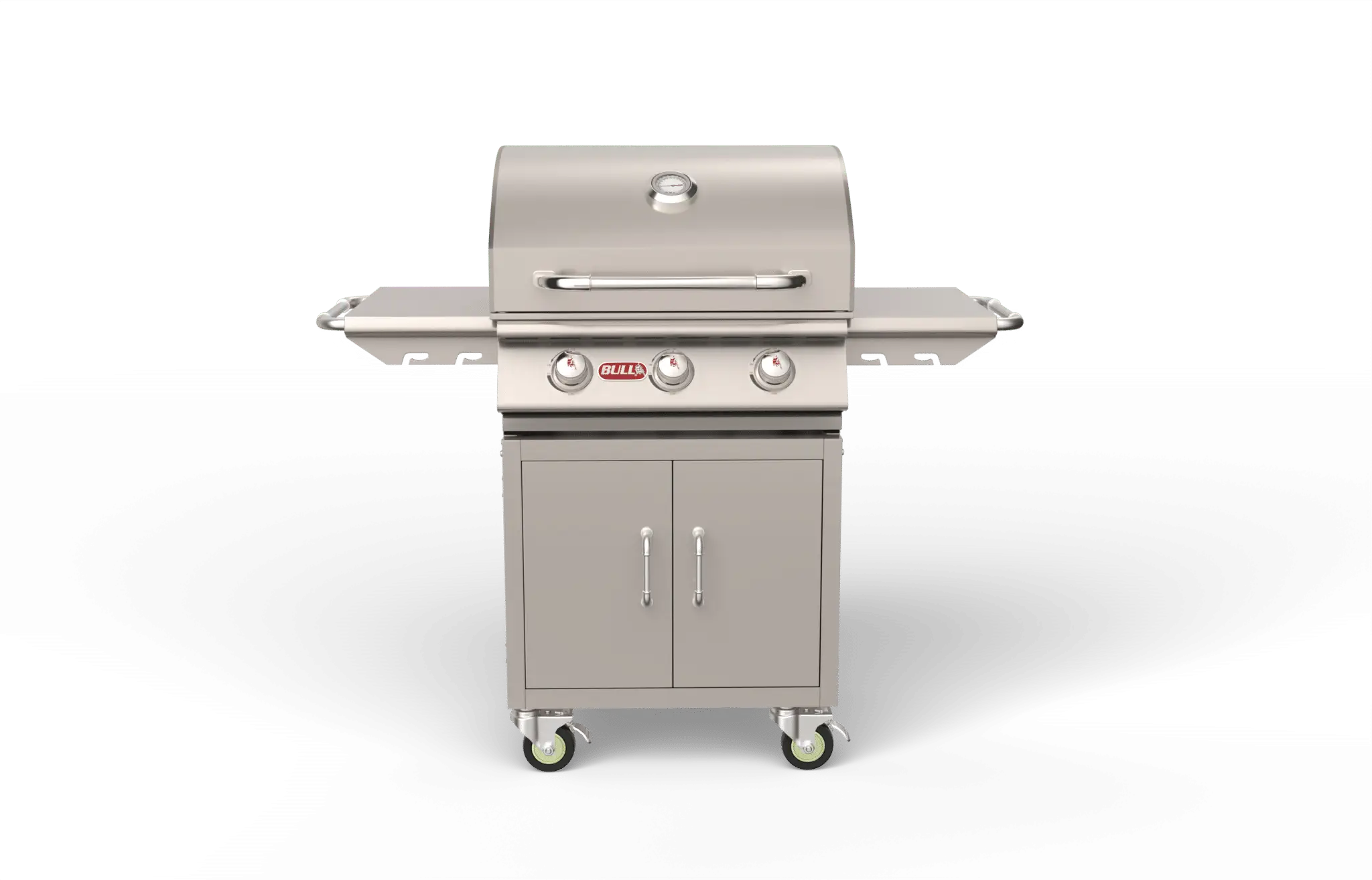 Bull Steer 25-Inch 3-Burner Freestanding Gas Grill Designing Backyards