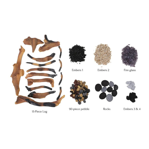 Amantii Driftwood 15-Piece Deluxe Media Kit