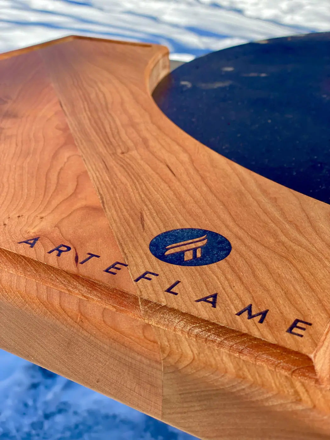 Arteflame Cherry Wood Cutting Block - Perfect Fit for Grills Arteflame Outdoor Grills