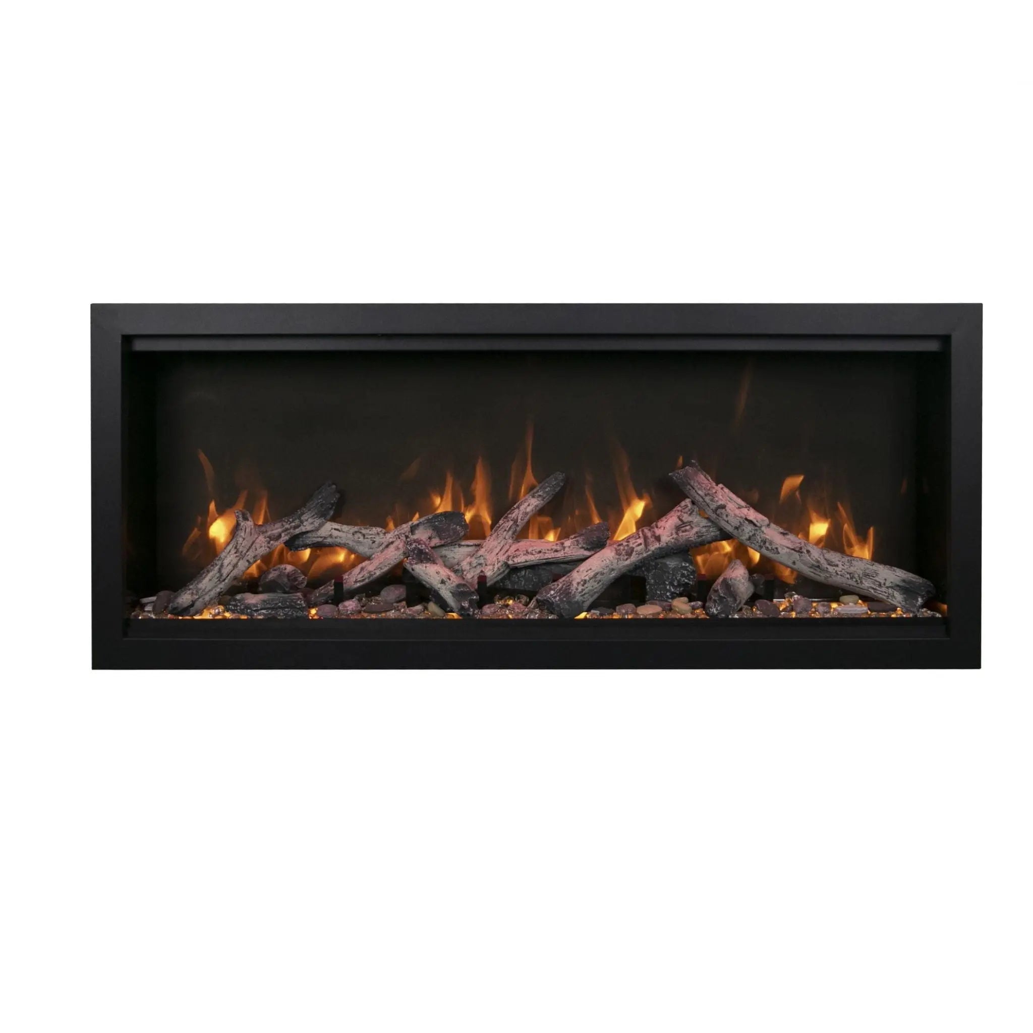 Amantii Symmetry Xtra Tall Bespoke 50, 60, 74, 88, 100 inch indoor /outdoor electric fireplace