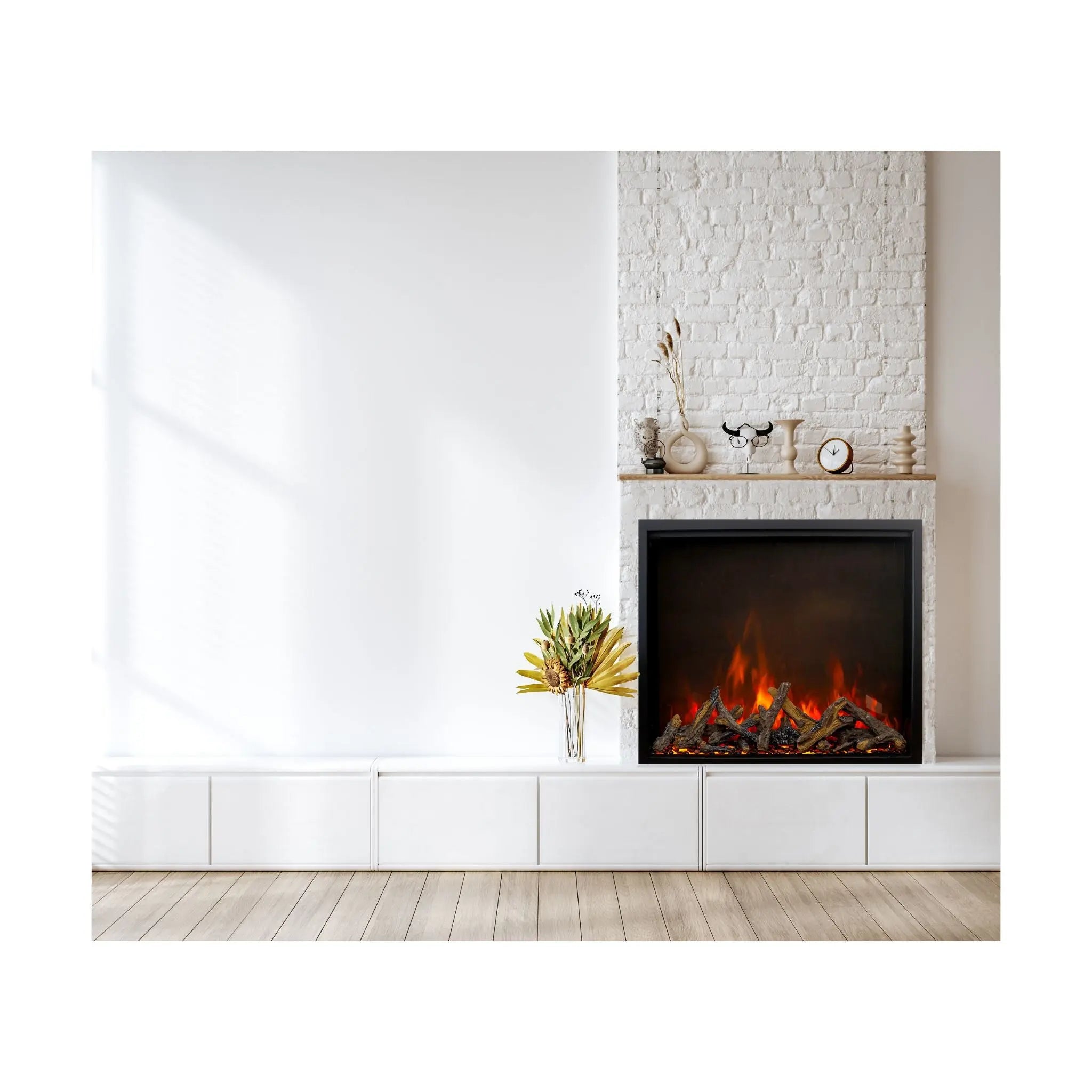 Amantii TRD-30 Lumina 30-inch indoor outdoor electric fireplace outdoor/indoor