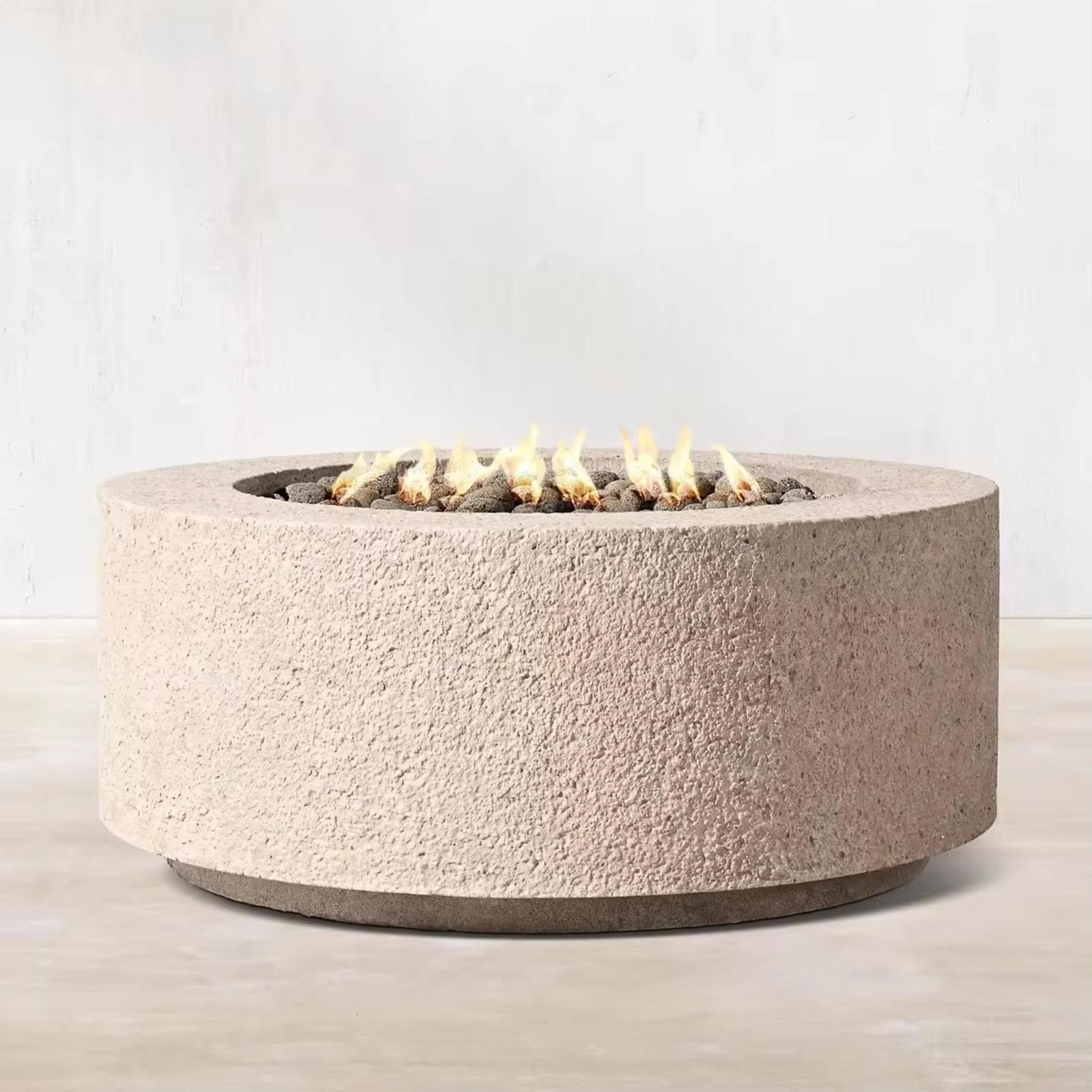 Modern GRC Outdoor Fire Pit