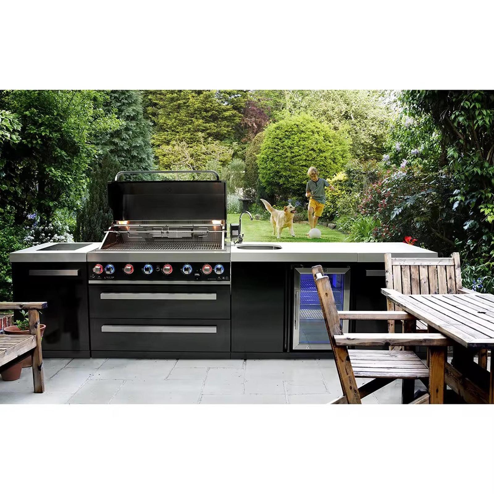 Modular Outdoor Kitchen Cabinet Suite